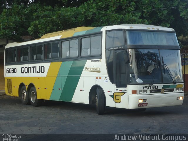 Empresa Gontijo de Transportes 15030 na cidade de Pirapora, Minas Gerais, Brasil, por Andrew Campos. Número da foto: #2490410.