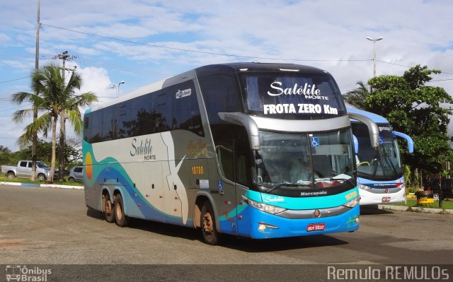Expresso Satélite Norte 10700 na cidade de São Luís, Maranhão, Brasil, por Romulo de Oliveira Clementino. Número da foto: #2489587.
