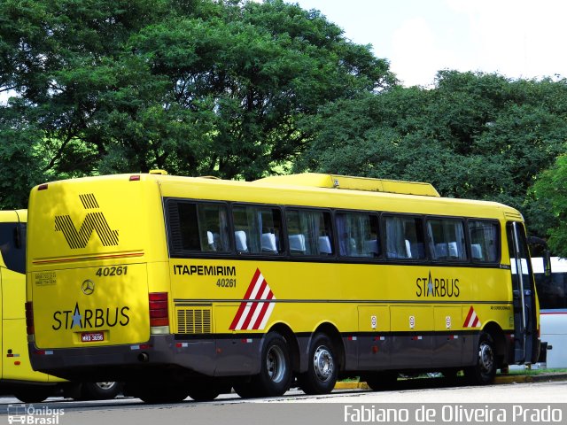 Viação Itapemirim 40261 na cidade de São Paulo, São Paulo, Brasil, por Fabiano de Oliveira Prado. ID da foto: 2489909.