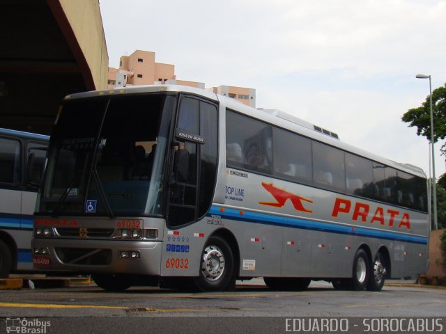 Expresso de Prata 69032 na cidade de Sorocaba, São Paulo, Brasil, por EDUARDO - SOROCABUS. Número da foto: #2492184.