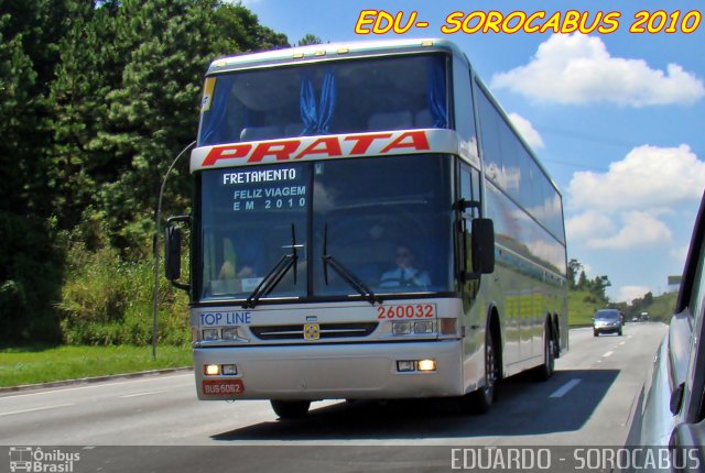 Expresso de Prata 260032 na cidade de Araçariguama, São Paulo, Brasil, por EDUARDO - SOROCABUS. Número da foto: #2491094.