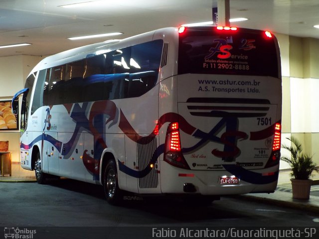 AS Service 7501 na cidade de Guaratinguetá, São Paulo, Brasil, por Fabio Alcantara. Número da foto: #2491190.