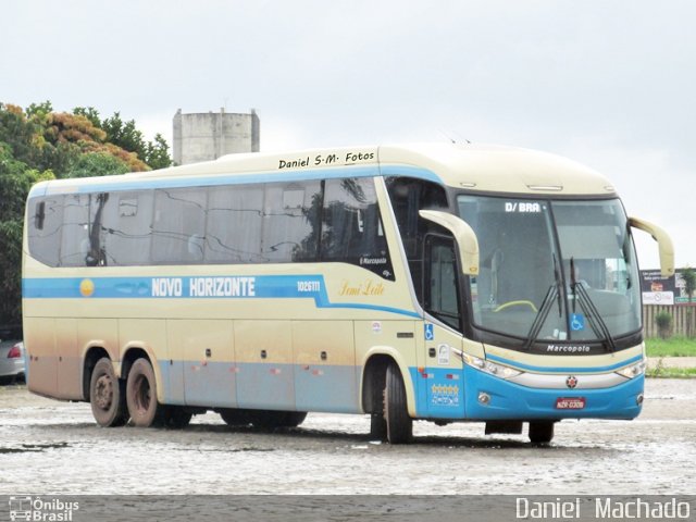 Viação Novo Horizonte 1026111 na cidade de Vitória da Conquista, Bahia, Brasil, por Daniel  Machado. Número da foto: #2492391.