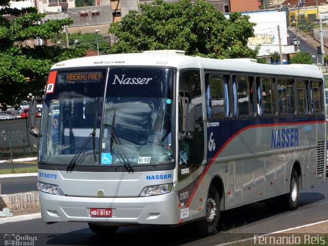 Viação Nasser 215075 na cidade de Ribeirão Preto, São Paulo, Brasil, por Fernando Reis. ID da foto: 2490950.