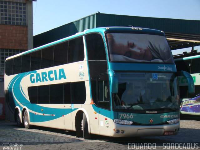 Viação Garcia 7966 na cidade de São Paulo, São Paulo, Brasil, por EDUARDO - SOROCABUS. Número da foto: #2491037.