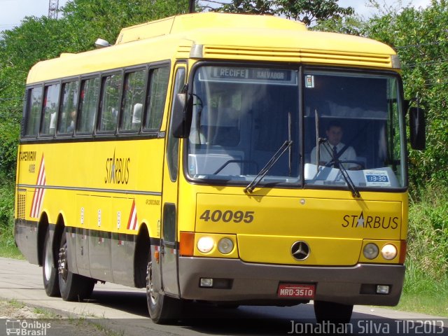 Viação Itapemirim 40095 na cidade de Recife, Pernambuco, Brasil, por Jonathan Silva. Número da foto: #2491387.