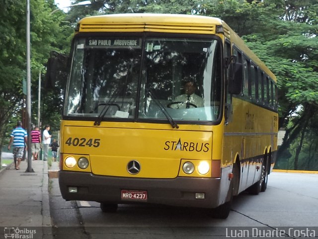 Viação Itapemirim 40245 na cidade de São Paulo, São Paulo, Brasil, por Luan Duarte Costa. Número da foto: #2491720.