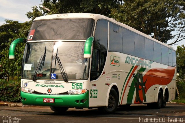 Empresa de Transportes Andorinha 5159 na cidade de Assis, São Paulo, Brasil, por Francisco Ivano. ID da foto: 2494664.