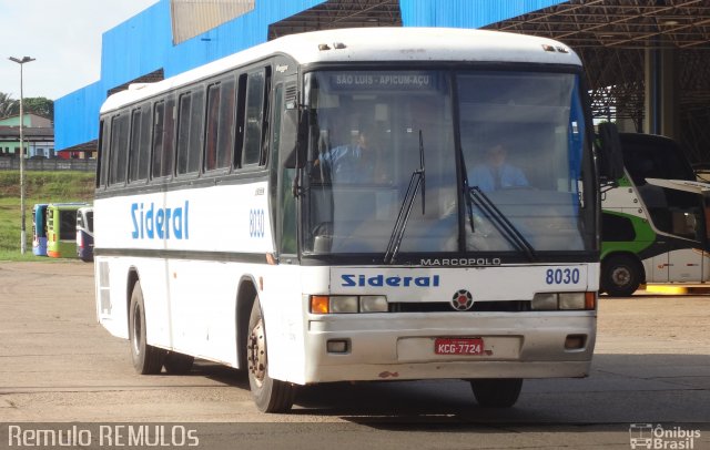 Sideral Transportes e Turismo 8030 na cidade de São Luís, Maranhão, Brasil, por Romulo de Oliveira Clementino. Número da foto: #2494047.