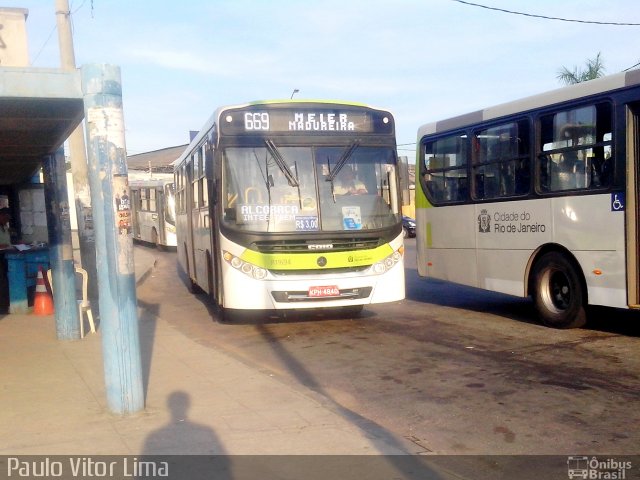 Viação Vila Real B11694 na cidade de Rio de Janeiro, Rio de Janeiro, Brasil, por Paulo Vitor Lima. Número da foto: #2493417.