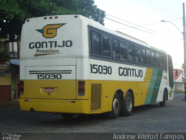 Empresa Gontijo de Transportes 15030 na cidade de Pirapora, Minas Gerais, Brasil, por Andrew Campos. ID da foto: 2493885.