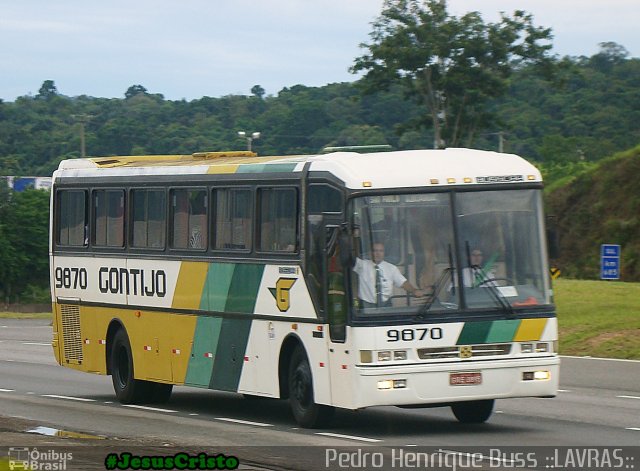 Empresa Gontijo de Transportes 9870 na cidade de Ribeirão Vermelho, Minas Gerais, Brasil, por Pedro Henrique Gumercindo da Silva. ID da foto: 2494239.