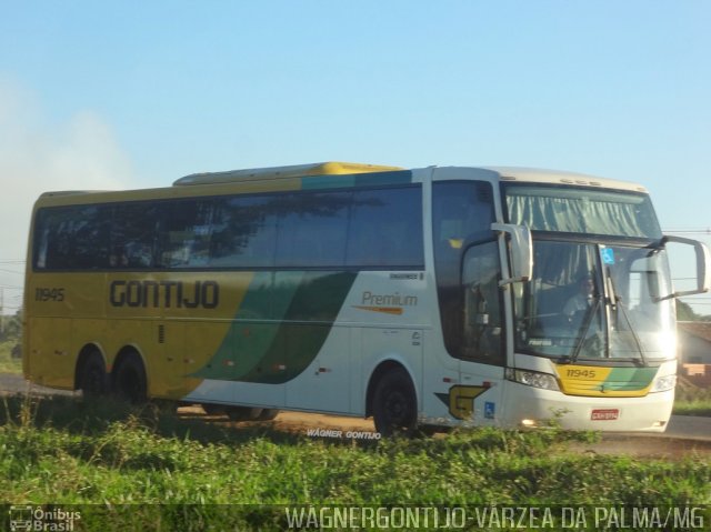 Empresa Gontijo de Transportes 11945 na cidade de Várzea da Palma, Minas Gerais, Brasil, por Wagner Gontijo Várzea da Palma-mg. ID da foto: 2493777.