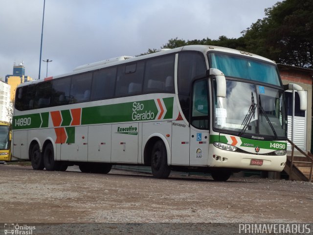 Cia. São Geraldo de Viação 14890 na cidade de Curitiba, Paraná, Brasil, por Alexandre Rodrigo. Número da foto: #2496047.