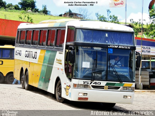 Empresa Gontijo de Transportes 15740 na cidade de João Monlevade, Minas Gerais, Brasil, por Antonio Carlos Fernandes. Número da foto: #2494963.