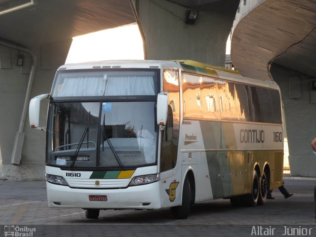 Empresa Gontijo de Transportes 11610 na cidade de Belo Horizonte, Minas Gerais, Brasil, por Altair Júnior. Número da foto: #2494879.