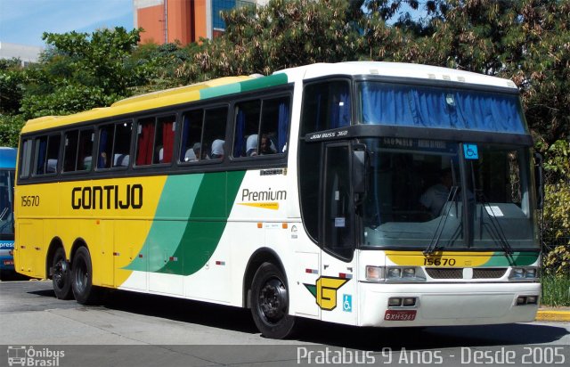 Empresa Gontijo de Transportes 15670 na cidade de São Paulo, São Paulo, Brasil, por Cristiano Soares da Silva. ID da foto: 2496211.