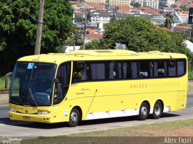 Viação Itapemirim 5533 na cidade de Campinas, São Paulo, Brasil, por Alex Fiori. ID da foto: 2496226.