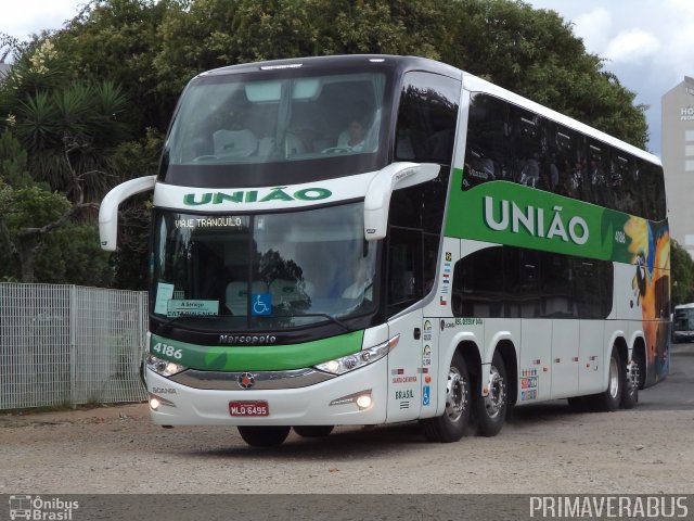 Empresa União de Transportes 4186 na cidade de Curitiba, Paraná, Brasil, por Alexandre Rodrigo. Número da foto: #2496009.