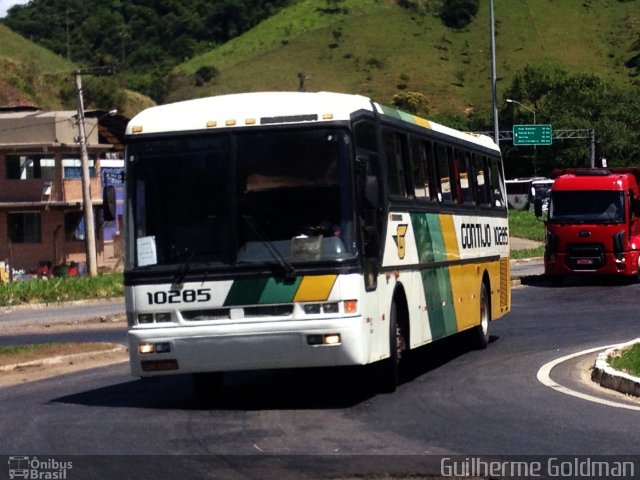 Empresa Gontijo de Transportes 10285 na cidade de Viana, Espírito Santo, Brasil, por Guilherme Goldman. Número da foto: #2495052.