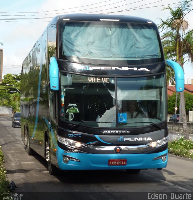 Empresa de Ônibus Nossa Senhora da Penha 53070 na cidade de Fortaleza, Ceará, Brasil, por Edson Duarte de Lima. Número da foto: #2495919.