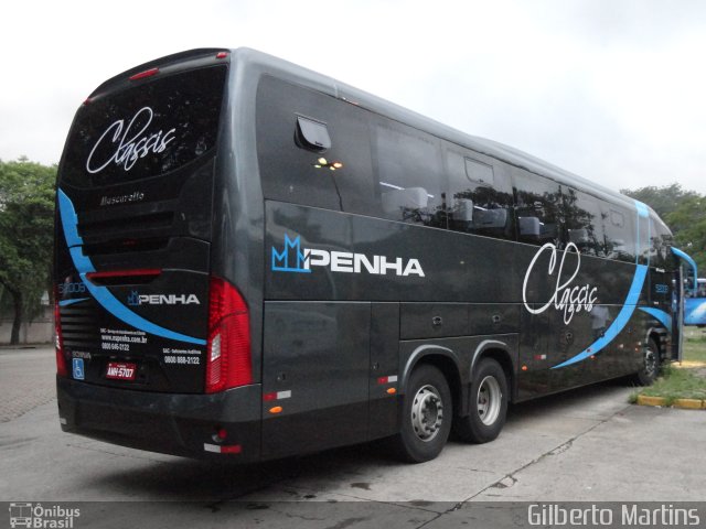 Empresa de Ônibus Nossa Senhora da Penha 52008 na cidade de São Paulo, São Paulo, Brasil, por Gilberto Martins. Número da foto: #2498010.