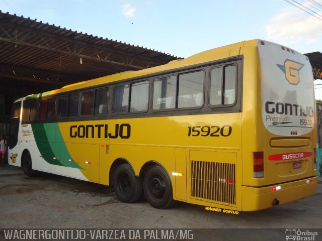 Empresa Gontijo de Transportes 15920 na cidade de Várzea da Palma, Minas Gerais, Brasil, por Wagner Gontijo Várzea da Palma-mg. Número da foto: #2498151.