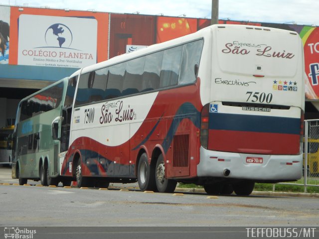 Expresso São Luiz 7500 na cidade de Goiânia, Goiás, Brasil, por Stefano  Rodrigues dos Santos. Número da foto: #2497381.