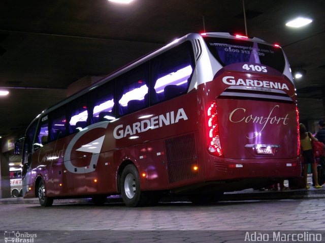 Expresso Gardenia 4105 na cidade de Belo Horizonte, Minas Gerais, Brasil, por Adão Raimundo Marcelino. Número da foto: #2497663.