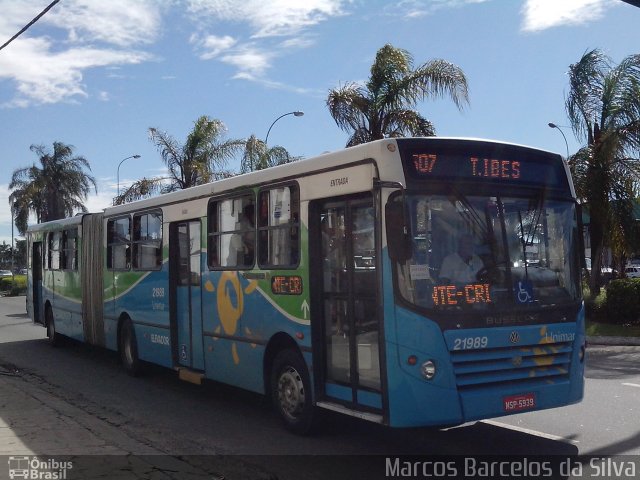 Unimar Transportes 21989 na cidade de Serra, Espírito Santo, Brasil, por Marcos Barcelos da Silva. ID da foto: 2497020.