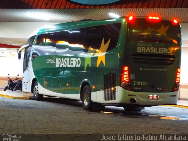 Expresso Brasileiro 218120 na cidade de Guaratinguetá, São Paulo, Brasil, por Joao Gilberto. ID da foto: 2497035.