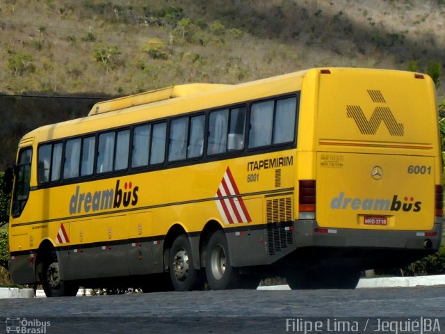 Viação Itapemirim 6001 na cidade de Jequié, Bahia, Brasil, por Filipe Lima. ID da foto: 2498489.