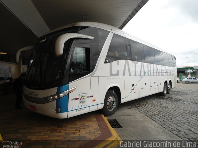 Auto Viação Catarinense 3363 na cidade de Registro, São Paulo, Brasil, por Gabriel Giacomin de Lima. Número da foto: #2498362.