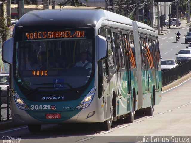 Expresso Luziense > Territorial Com. Part. e Empreendimentos 30421 na cidade de Belo Horizonte, Minas Gerais, Brasil, por Luiz Carlos Souza. Número da foto: #2500938.