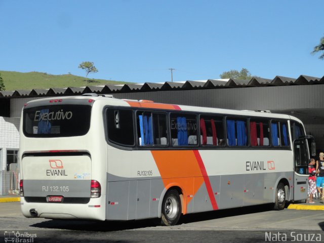 Evanil Transportes e Turismo RJ 132.105 na cidade de Viana, Espírito Santo, Brasil, por Natã  Souza. ID da foto: 2500920.