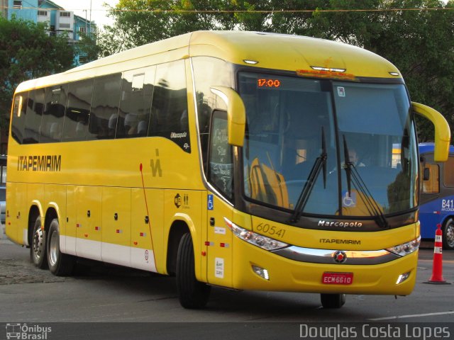 Viação Itapemirim 60541 na cidade de Rio de Janeiro, Rio de Janeiro, Brasil, por Douglas Costa Lopes. Número da foto: #2500237.