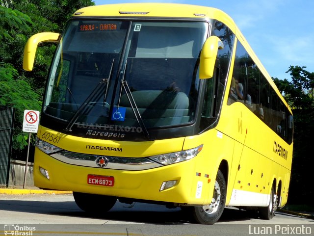 Viação Itapemirim 60561 na cidade de São Paulo, São Paulo, Brasil, por Luan Peixoto. Número da foto: #2500087.