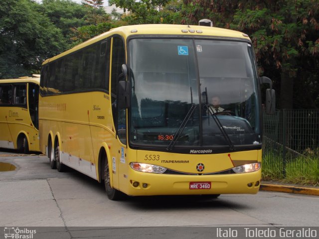 Viação Itapemirim 5533 na cidade de São Paulo, São Paulo, Brasil, por Italo  Toledo Geraldo. Número da foto: #2501872.