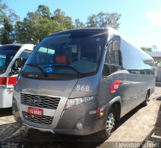 KTur Turismo 868 na cidade de Paraíso do Sul, Rio Grande do Sul, Brasil, por Cleverton Schmitt. Número da foto: #2500078.