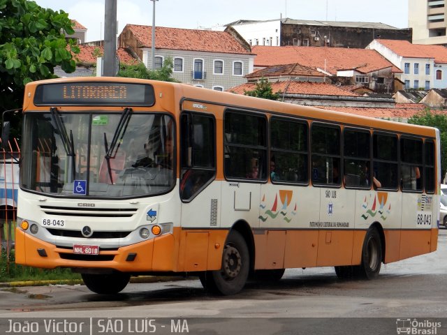 Empresa São Benedito 68-043 na cidade de São Luís, Maranhão, Brasil, por João Victor. ID da foto: 2500415.