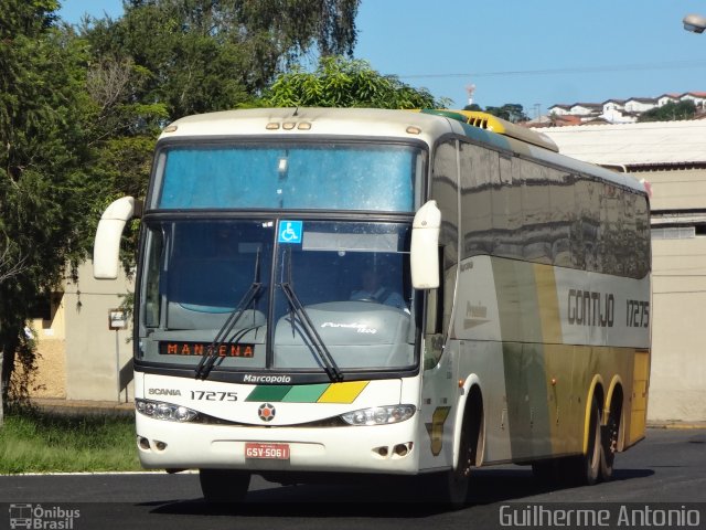 Empresa Gontijo de Transportes 17275 na cidade de Araxá, Minas Gerais, Brasil, por Guilherme Antonio. ID da foto: 2500718.