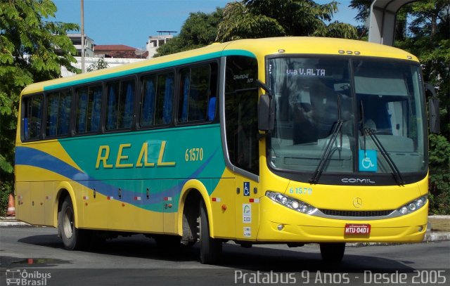 Viação Real Ita 61570 na cidade de Vitória, Espírito Santo, Brasil, por Cristiano Soares da Silva. Número da foto: #2500345.