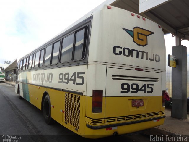 Empresa Gontijo de Transportes 9945 na cidade de Belo Horizonte, Minas Gerais, Brasil, por Fabri Ferreira. ID da foto: 2500444.