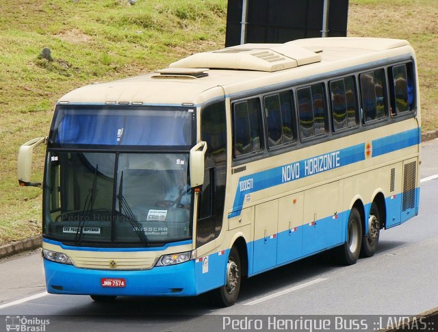 Viação Novo Horizonte 1000511 na cidade de Ribeirão Vermelho, Minas Gerais, Brasil, por Pedro Henrique Gumercindo da Silva. Número da foto: #2500015.