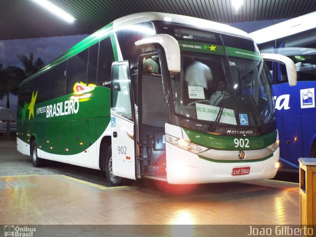 Expresso Brasileiro 902 na cidade de Guaratinguetá, São Paulo, Brasil, por Joao Gilberto. ID da foto: 2502684.