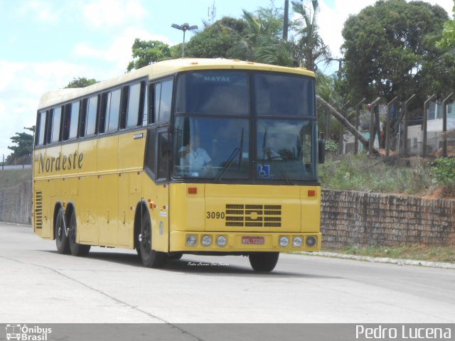 Viação Nordeste 3090 na cidade de Natal, Rio Grande do Norte, Brasil, por Pedro Lucena dos Santos. Número da foto: #2503896.
