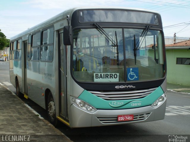 Rosa Turismo 13510 na cidade de Itapetininga, São Paulo, Brasil, por Luis Nunez. Número da foto: #2503201.