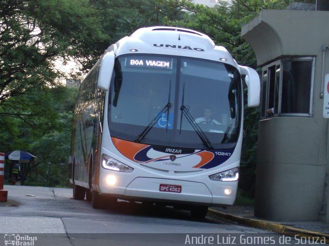 Expresso União 10247 na cidade de São Paulo, São Paulo, Brasil, por André Luiz Gomes de Souza. ID da foto: 2503690.