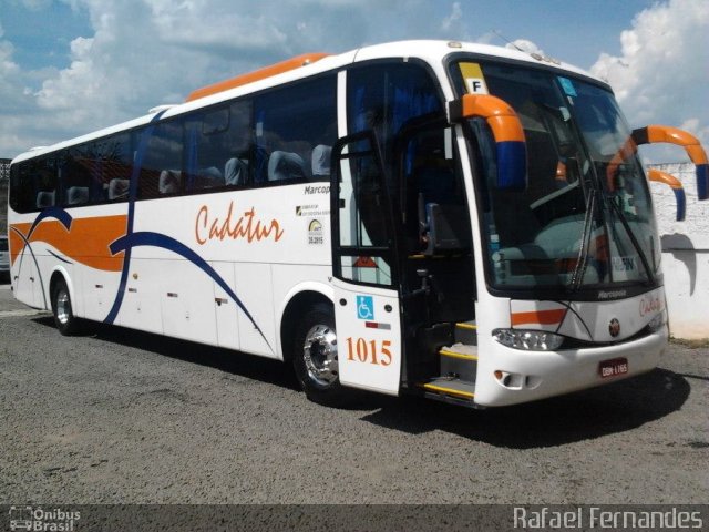 Cadatur Transportes e Turismo 1015 na cidade de Itu, São Paulo, Brasil, por Rafael Fernandes. ID da foto: 2502879.