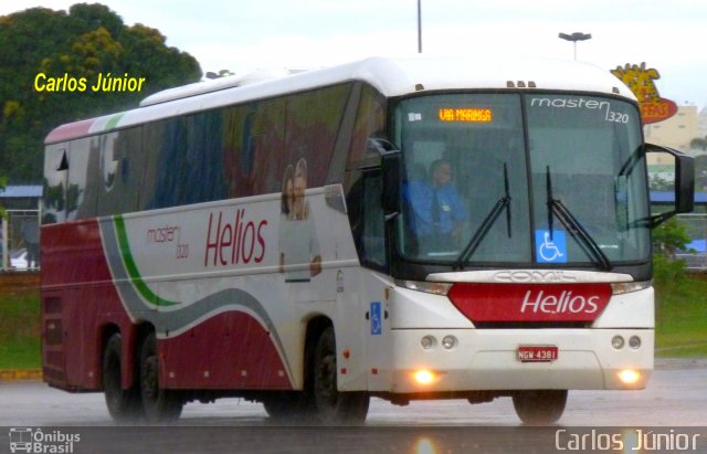 Helios Coletivos e Cargas 320 na cidade de Goiânia, Goiás, Brasil, por Carlos Júnior. ID da foto: 2502716.